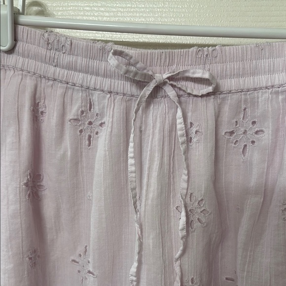 AERIE Lavender Eyelet Skirt LINED VERY PRETTY SZ M - Picture 2 of 10
